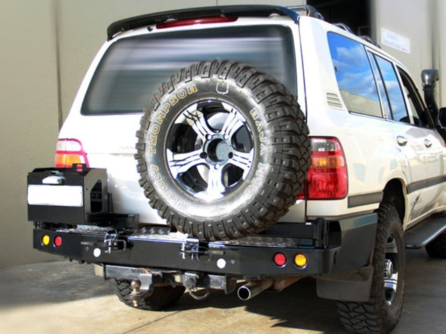 Dobinsons Rear Bumper With Swing Outs for Toyota Landcruiser 100 Series & Lexus LX470(BW80-4109)