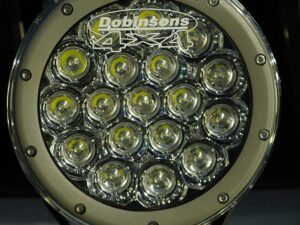 Dobinsons 7” LED Driving Light Pair with 90 Watt and 7200 Lumens per Light(DL80-3764K)