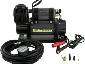 DOBINSONS 4×4 Zenith Portable 12V HIGH Output AIR Compressor KIT with Bag, Hose and Gauge(AC80-3846)