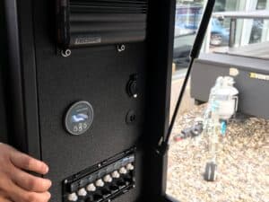 Alu-Cab Canopy Camper - Midsize Truck - Electrical Panel