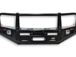 Dobinsons 4x4 Black Deluxe Bull Bar – Toyota LandCruiser 200 Series (2016+)(BU59-3714)