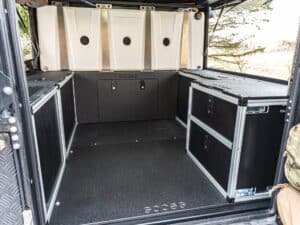 Alu-Cab Canopy Camper V2 - Chevy Colorado/GMC Canyon 2015-Present 2nd Gen. - Rear Double Drawer Module - 5' Bed