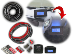 Dobinsons 4x4 140 AMP Dual Battery Wiring Kit with LCD Voltage Monitor and Automatic Solenoid