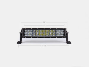 14" Dual Row 5D Optic OSRAM LED Bar