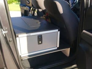 Toyota Tacoma 2005-Present 2nd and 3rd Gen. Double Cab - Second Row Single Drawer Module - 60% Passenger Side