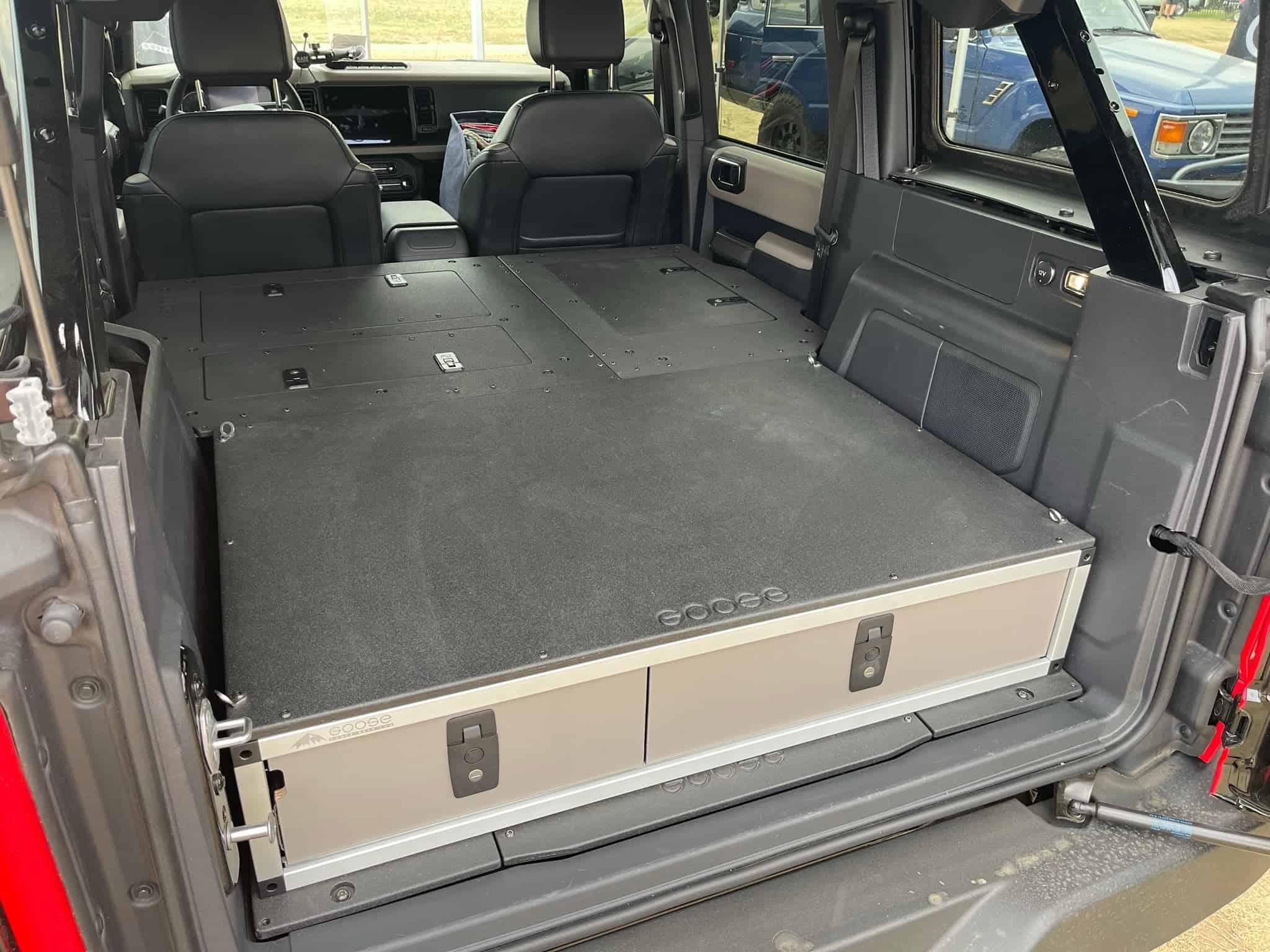 Stealth Sleep and Storage Package for Ford Bronco 2021-Present 6th Gen. 4 Door