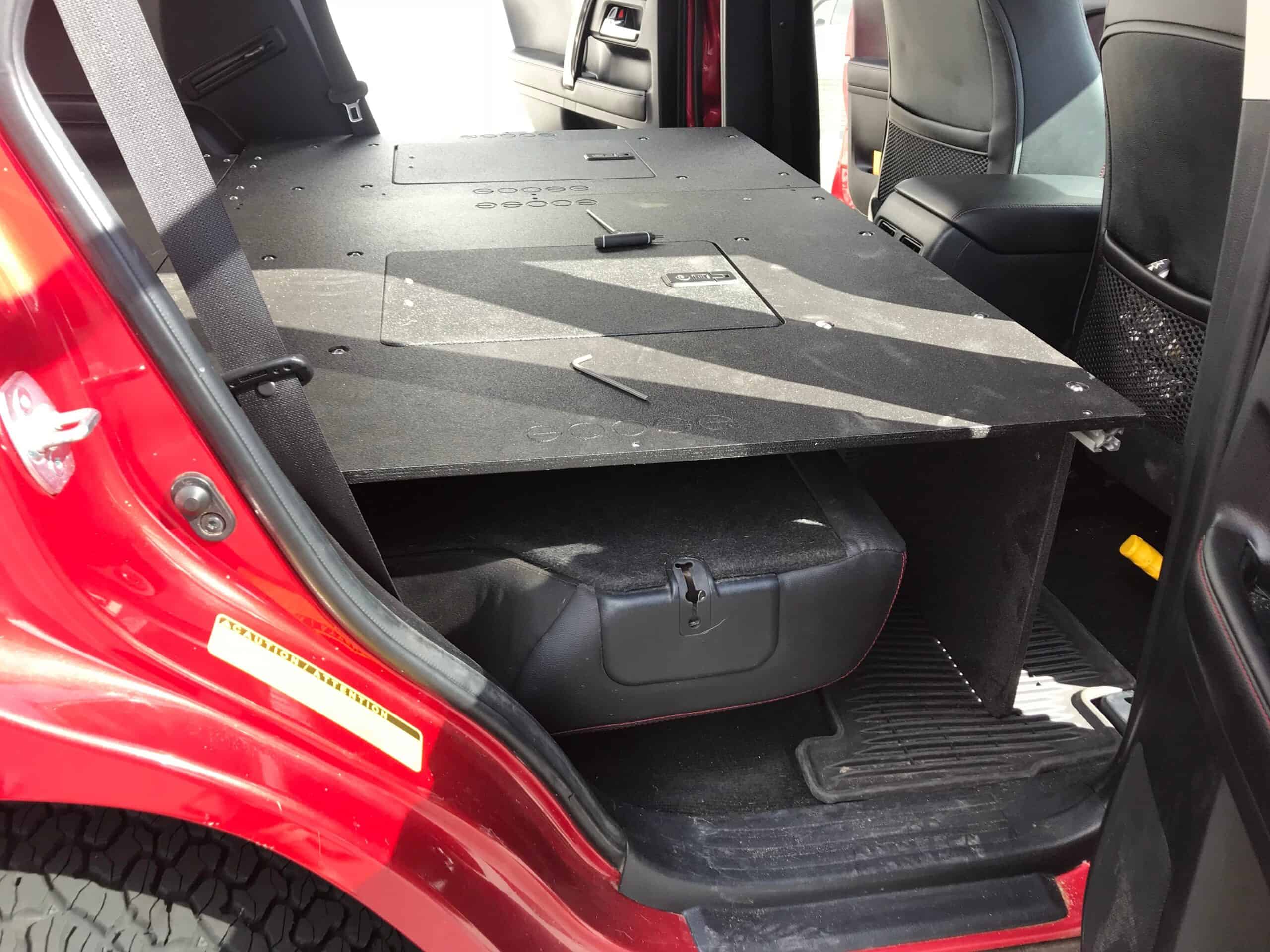 Toyota 4Runner 2010-Present 5th Gen. - Second Row Seat Delete Plate System - Module Height