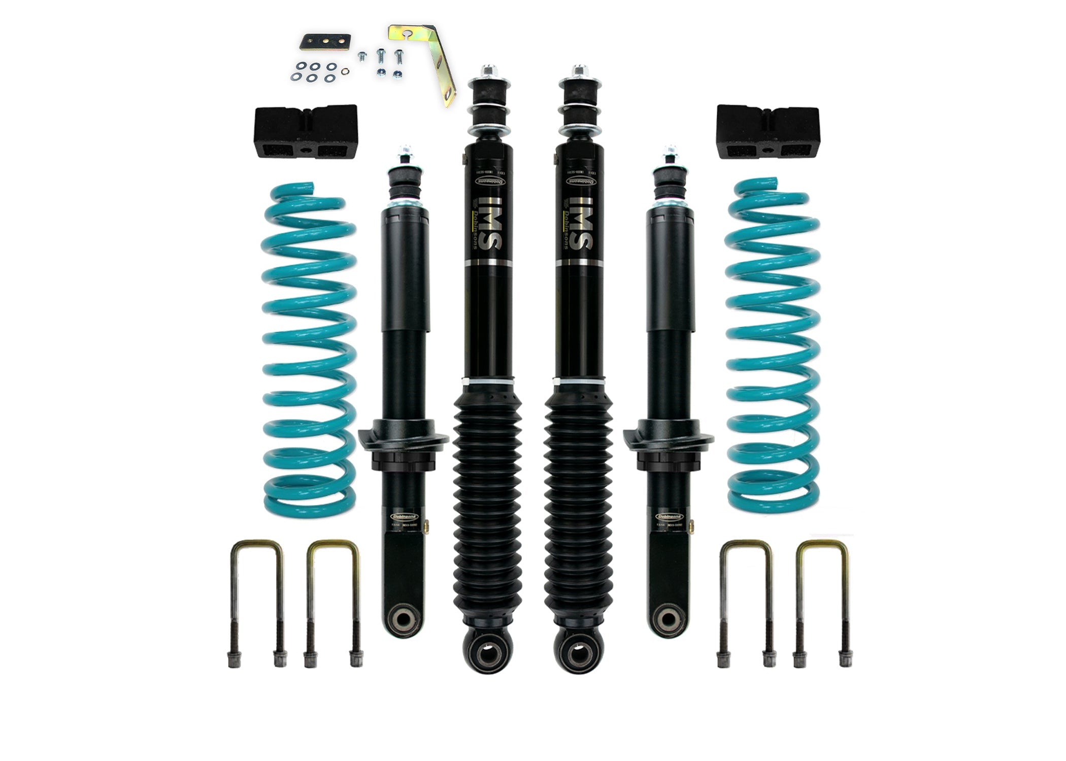 Dobinsons 1.5"-3" IMS Suspension lift kit with rear Quick Ride Kit for 2020 and Up Isuzu DMax