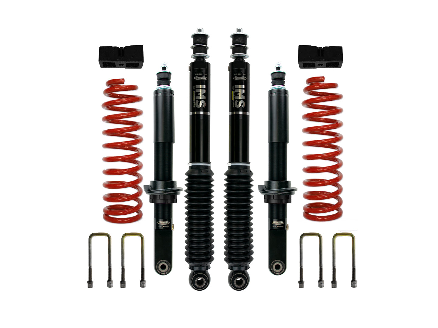 Dobinsons 2.0" to 3.0" IMS Lift Kit for Toyota Hilux Revo Dual Cab 2015 and on with Quick Ride Rear