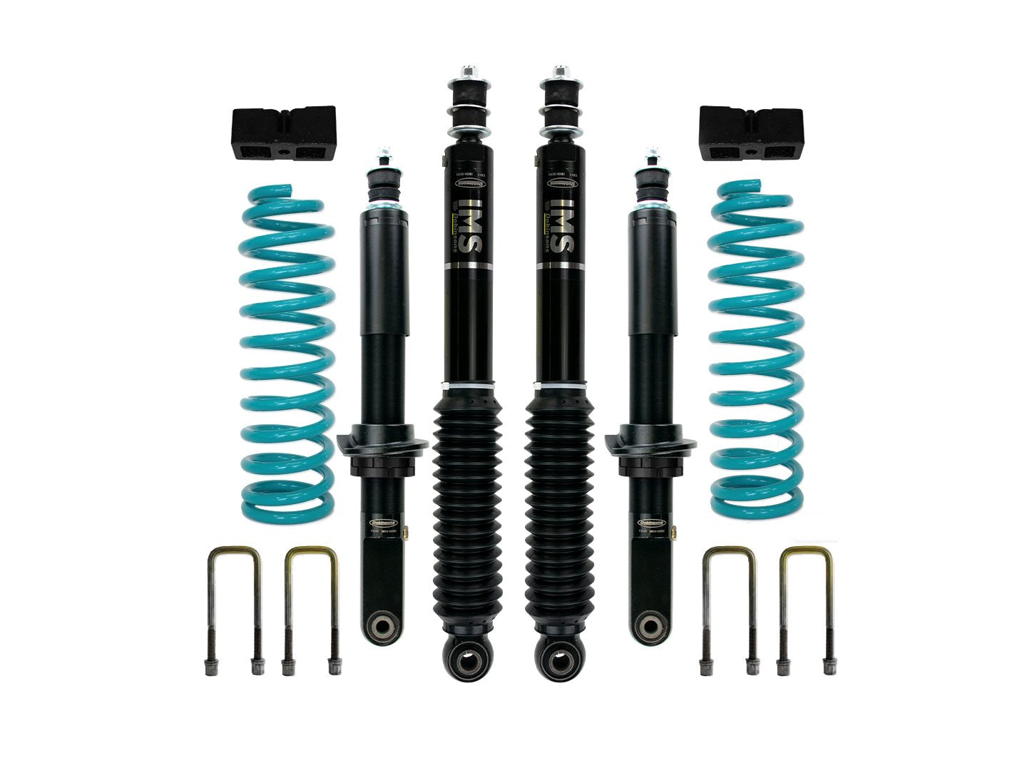 Dobinsons 1.5-3" IMS Suspension Kit for Ford Ranger 4x4 PX / T7 MK3 MID 06/2018 ON WITH Quick Ride Rear  (NON USA)