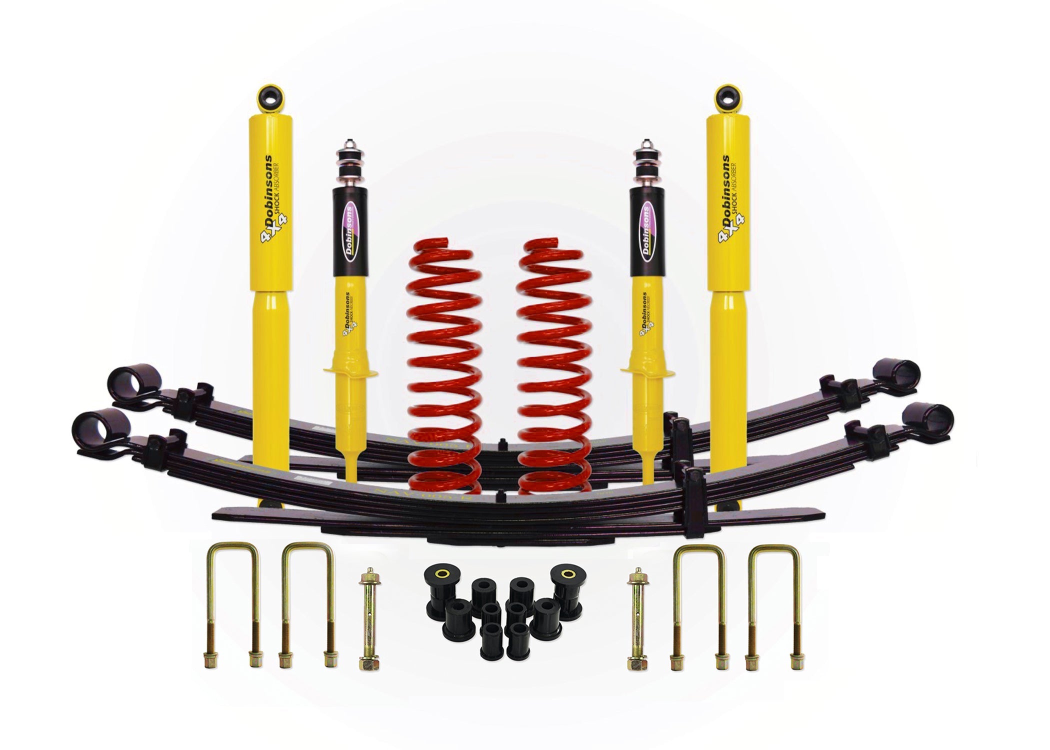 Dobinsons 1.5" to 3.0" Suspension Kit for 2005 to 2023 Tacoma 4x4 Double Cab Short Bed