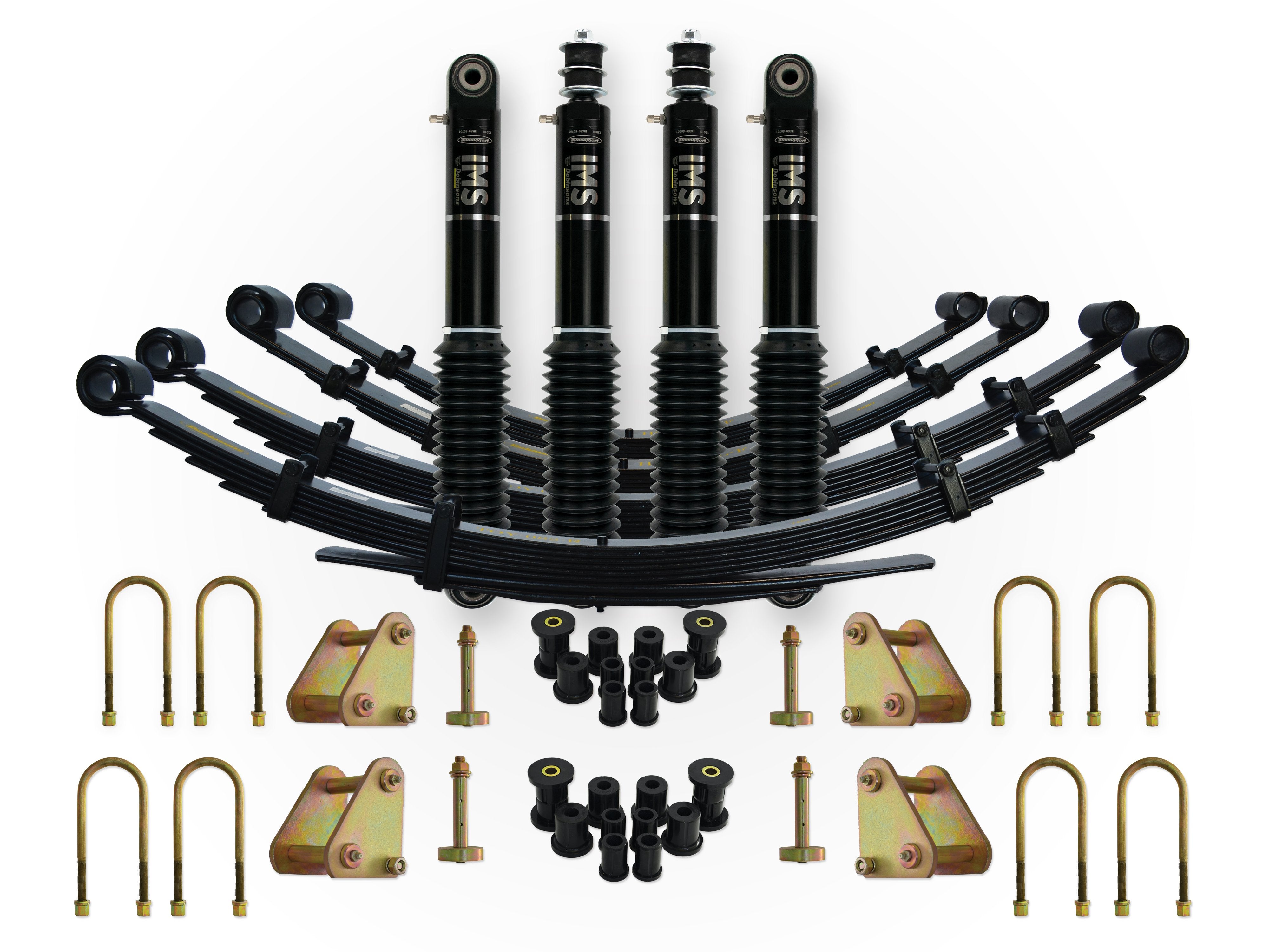 Dobinsons 1.75"-2.0" Full IMS Suspension Kit for Toyota Landcruiser 77 Series - FZJ77, HZJ77, PZJ77 1993 to 1999