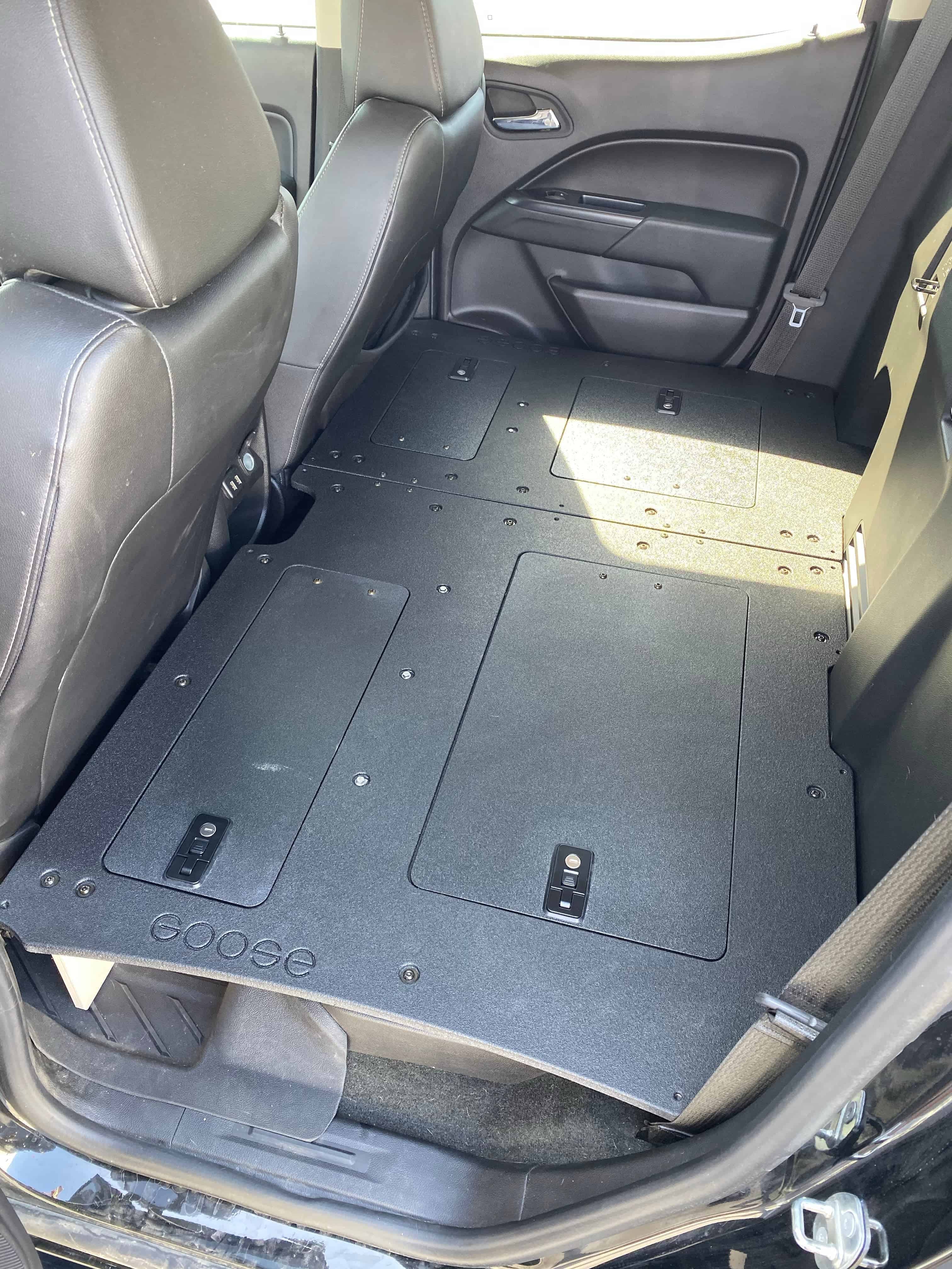 Chevy Colorado 2015-2022 2nd Gen. Crew Cab - Second Row Seat Delete Plate System